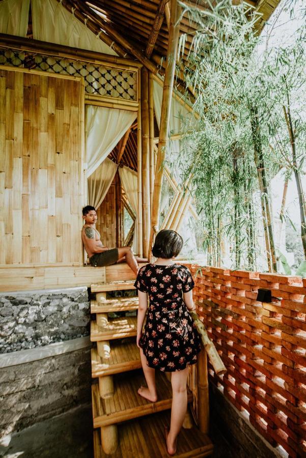 Bird Hills Bamboo House Karangasem Exterior foto