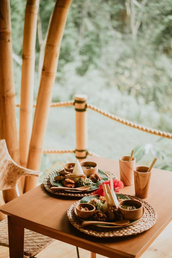 Bird Hills Bamboo House Karangasem Exterior foto