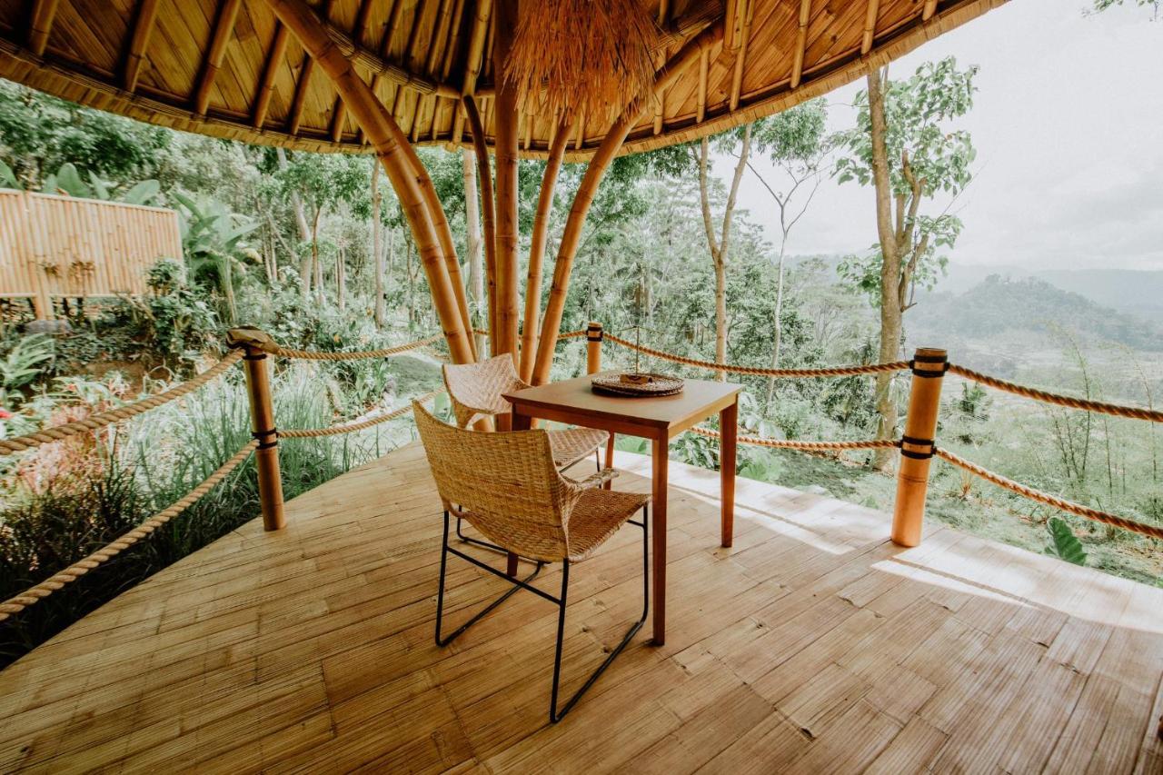 Bird Hills Bamboo House Karangasem Exterior foto