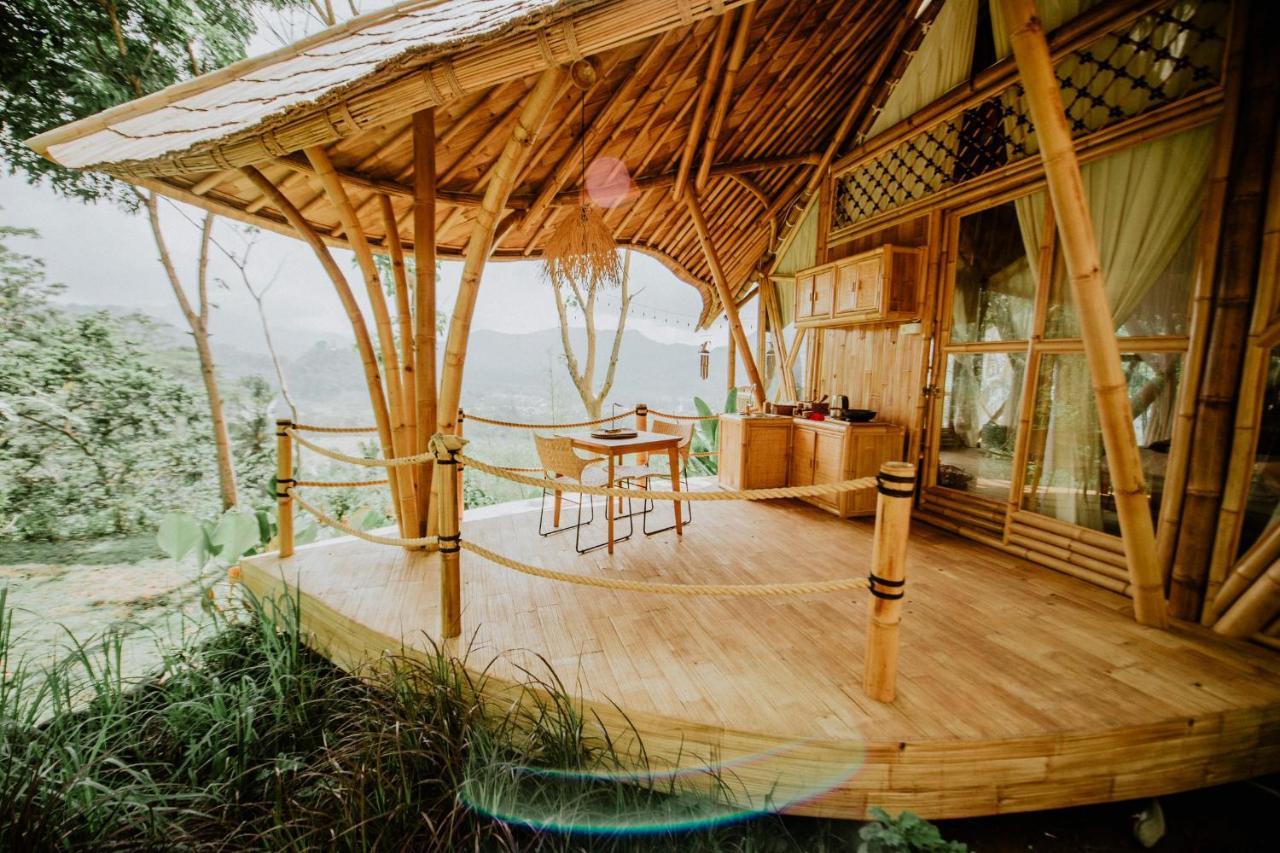 Bird Hills Bamboo House Karangasem Exterior foto