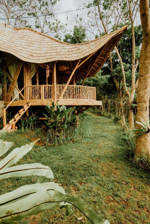Bird Hills Bamboo House Karangasem Exterior foto