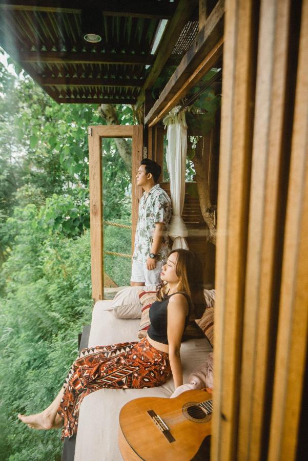 Bird Hills Bamboo House Karangasem Exterior foto