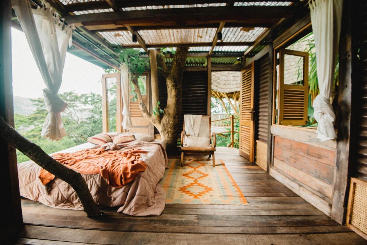 Bird Hills Bamboo House Karangasem Exterior foto