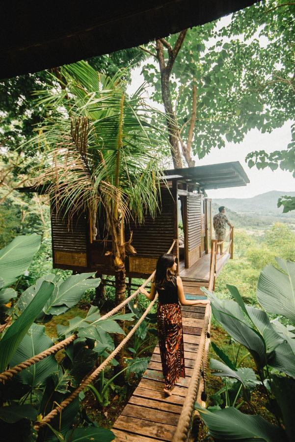 Bird Hills Bamboo House Karangasem Exterior foto