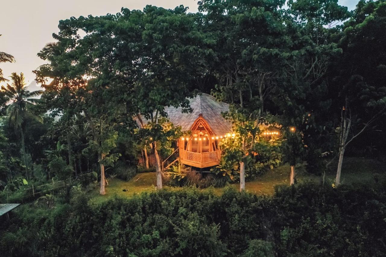 Bird Hills Bamboo House Karangasem Exterior foto