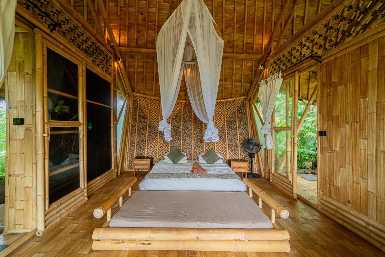 Bird Hills Bamboo House Karangasem Exterior foto