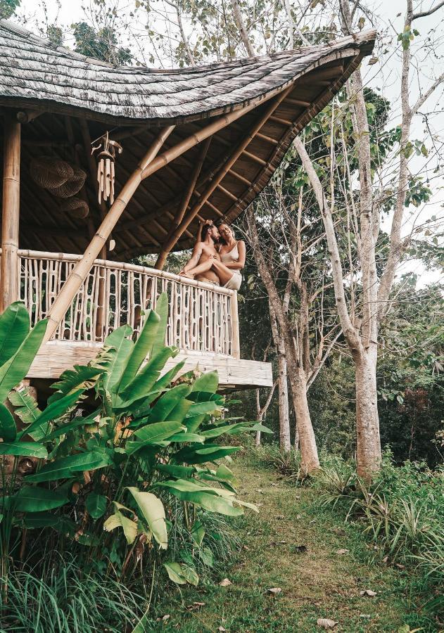 Bird Hills Bamboo House Karangasem Exterior foto
