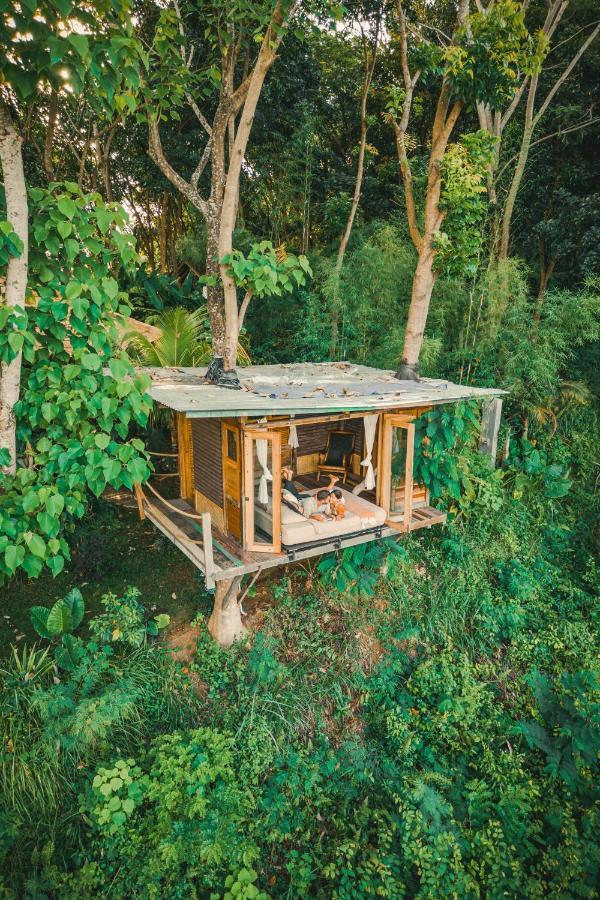 Bird Hills Bamboo House Karangasem Exterior foto